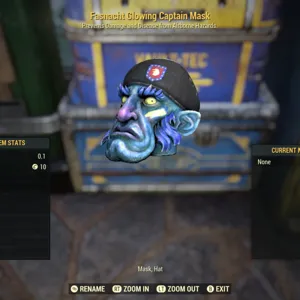 Glowing Captain Mask