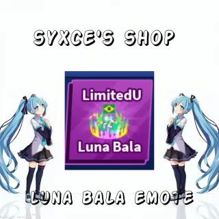 LUNA BALA EMOTE - BLADE BALL