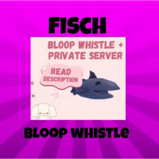 FISCH-BLOOP WHISTLE 1X