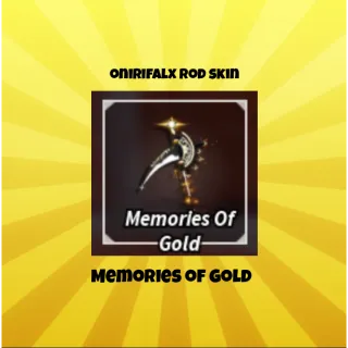 FISCH-ONIRIFALX ROD SKIN-MEMORYS OF GOLD