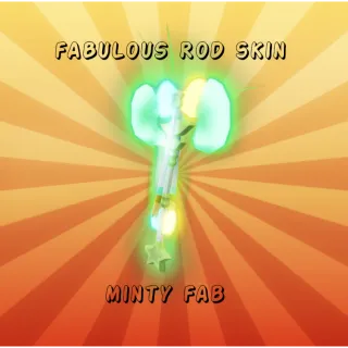 FISCH-FABULOUS ROD SKIN-MINTY FAB