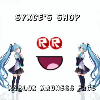 ROBLOX Madness Face LIMITED ITEM