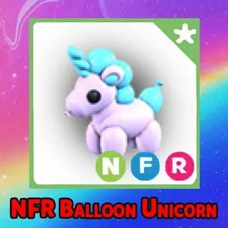 NFR balloon unicorn (luminous)