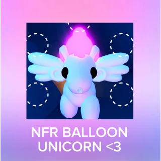 NFR BALLOON UNICORN (LUMINOUS)