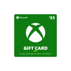$25.00 USD Xbox Gift Card