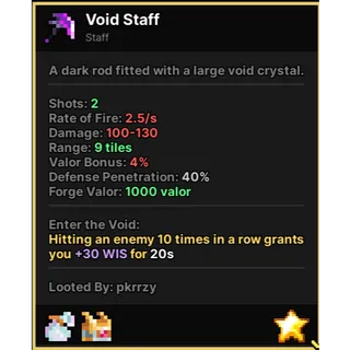 Pixel Quest Void Staff