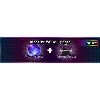 Massive Value |  Moon Slayer + Moon Outfit - Sailor Piece