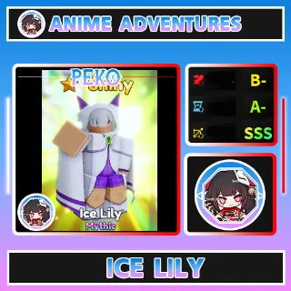 Anime Adventures - SHINY ICE LILY / EMILIA SSS RNG