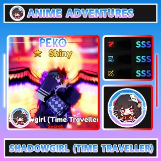 Anime Adventures - SHINY SHADOWGIRL (TIME TRAVELLER) / SHINY HOMURA EVO FULL SSS