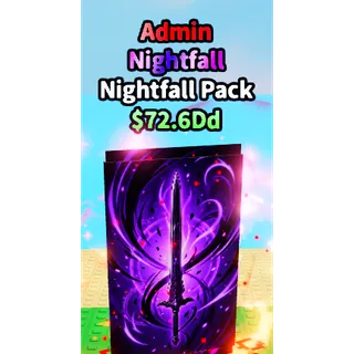 Anime Card Farm - Admin Nightfall pack