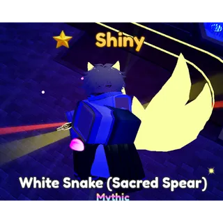 Anime Adventures - shiny white snake evo / shiny ging