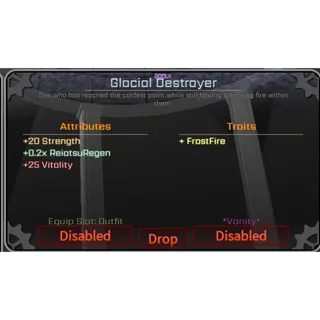 Glacial Destroyer - Peroxide