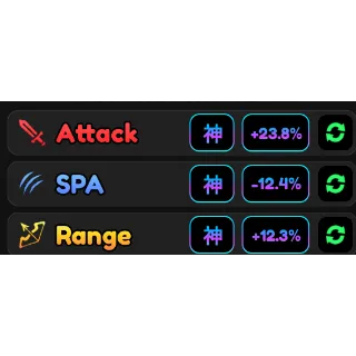 anime vanguards - godly stats