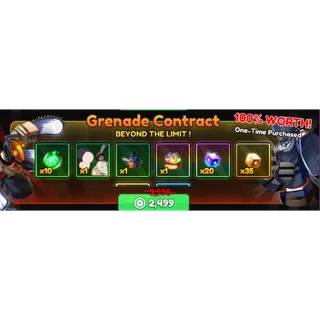Grenade Contract - Anime Tactical Simulator