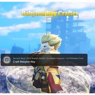 Sailor Piece - babylon Key (F MOVE Gilgamesh)