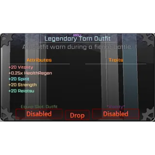 Legendary Torn Outfit - Peroxide