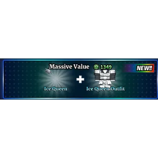 Massive Value |  ice queen + ice queen outfit - Sailor Piece