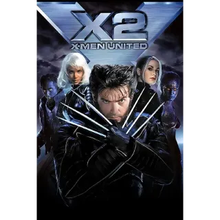 X2 X-MEN United HD MA Code