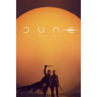 Dune: Part Two HD MA Code