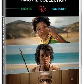 Get Out, Us, Nope 3 Movie Collection HD MA Code