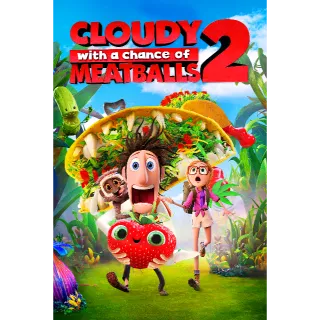 Cloudy with a Chance of Meatballs 2 HD MA Code