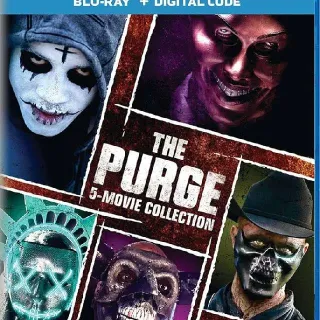 The Purge 5 Movie Collection HD MA Code
