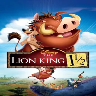The Lion King 1½ HD MA Code
