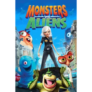 Monsters vs Aliens HD MA Code