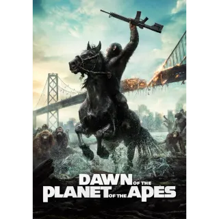 Dawn of the Planet of the Apes 4K Itunes Only