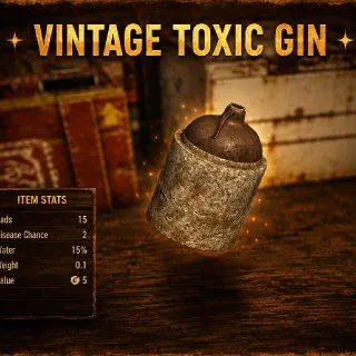 Vintage Toxic Gin