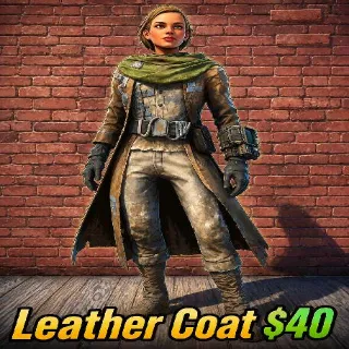 Leather Coat