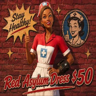 Red Asylum Dress