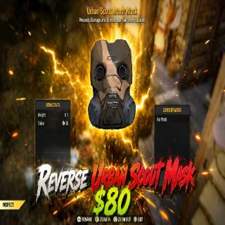 Reverse Urban Scout Mask
