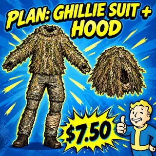 Ghillie Suit & Hood Plan
