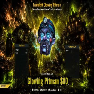Glowing Pitman Mask
