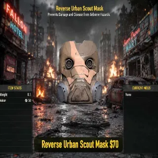 Reverse Urban Scout Mask
