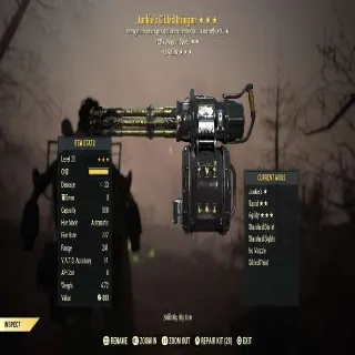 Legacy Gilded Minigun