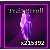 5000x Trait rerolls