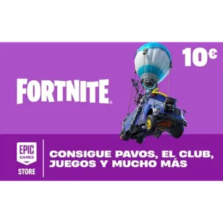 €10.00 EUR FORTNITE (España) *75% DESCUENTO*