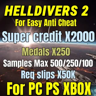 HELLDIVERS 2 2000 Super credit 