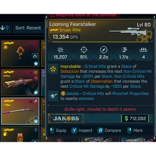 Modded Looming Fearstalker |PC/PS/XBOX