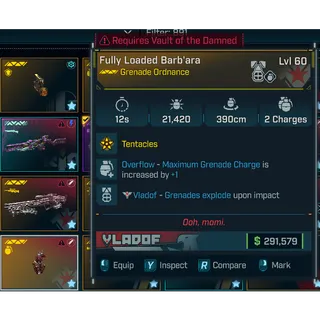 Modded Fully Loaded Barb'ara |PC/PS/XBOX