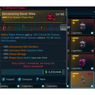 Rafa modded class mod