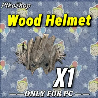Wood helmet 