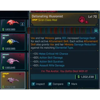 Modded Vex Class Mod 