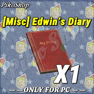 Edwin’s Diary 