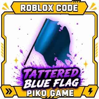 Roblox code | Tattered Blue Flag | all platform 