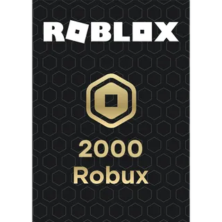 Roblox Gift Card 2000 Robux  - Roblox Key - GLOBAL