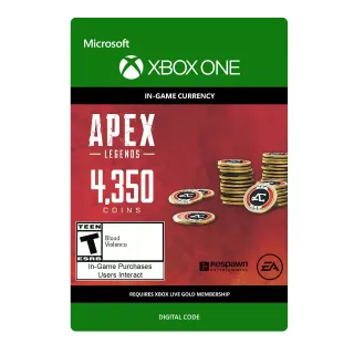 4350 APEX Coins - XBOX Live