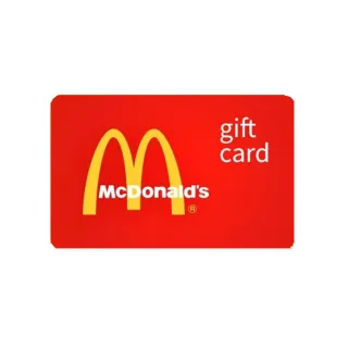 $10.00 USD Mc Donalds Giftcard - INSTANT